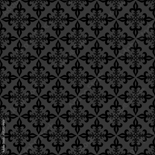 Obraz Seamless pattern fleur de lis