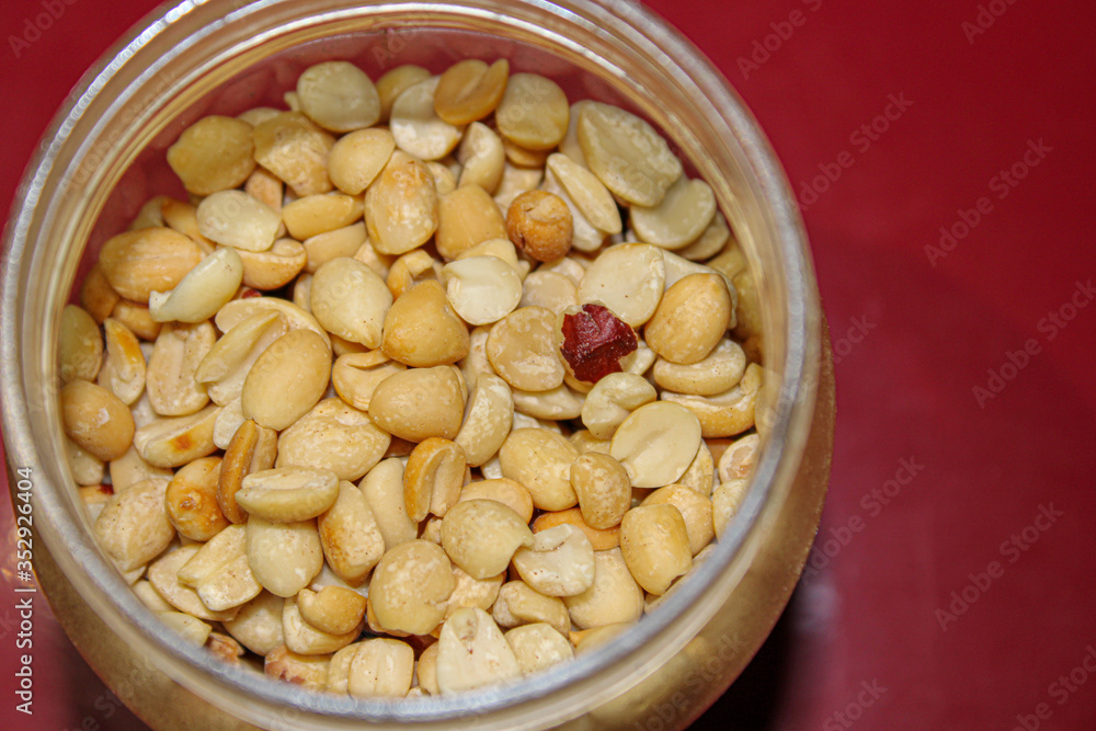 bowl of peanuts bowl of peanuts