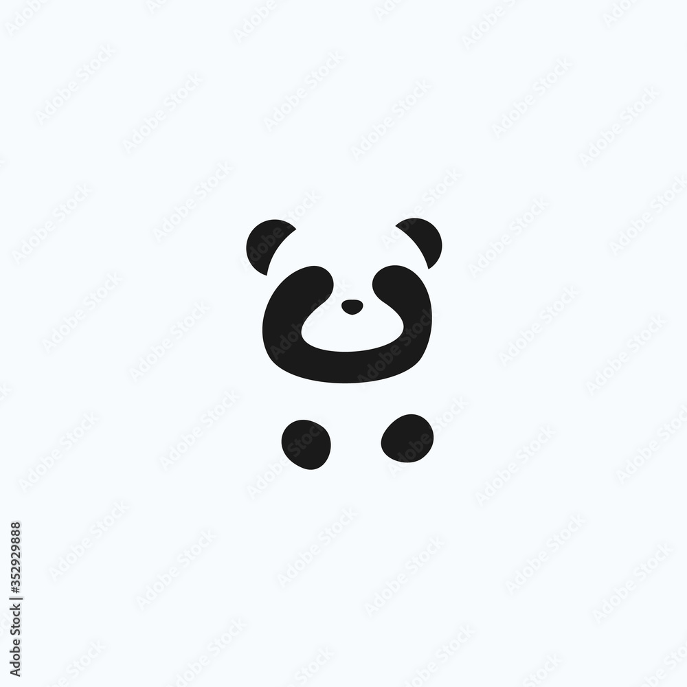 Cute Panda Logo