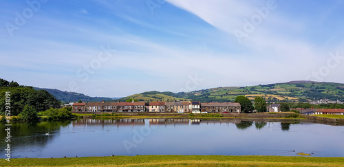 Town of Caerphilly  Wales  United Kingdom.
