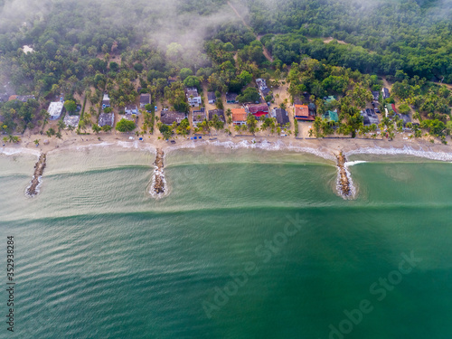 Colombian Caribbean Aerial View