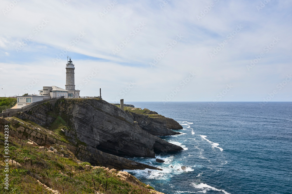 The lighthouse of Santander