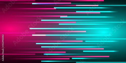 Colored modern background in the style of the social network. Digital background. Stream cover. Social media concept. Vector illustration. photo