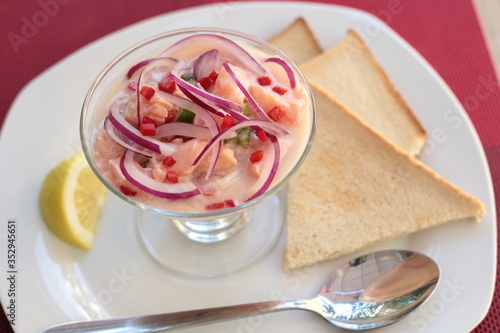 Ceviche de salmón 2 photo