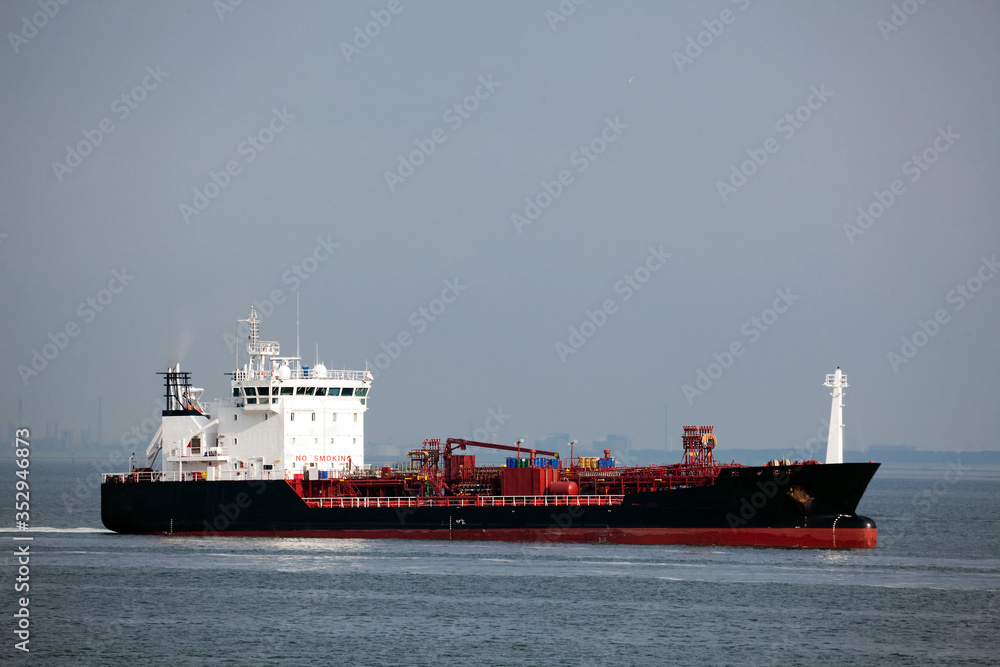 Large tanker ship