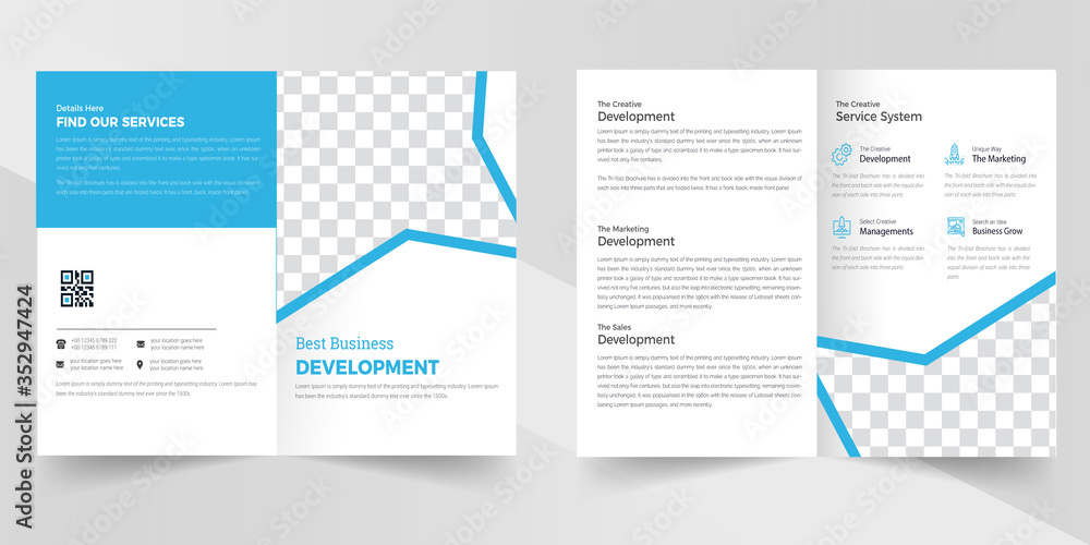 Corporate Business Brochure Design, Brochure Template