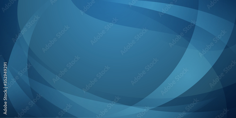 Abstract background made of curved lines in light blue colors