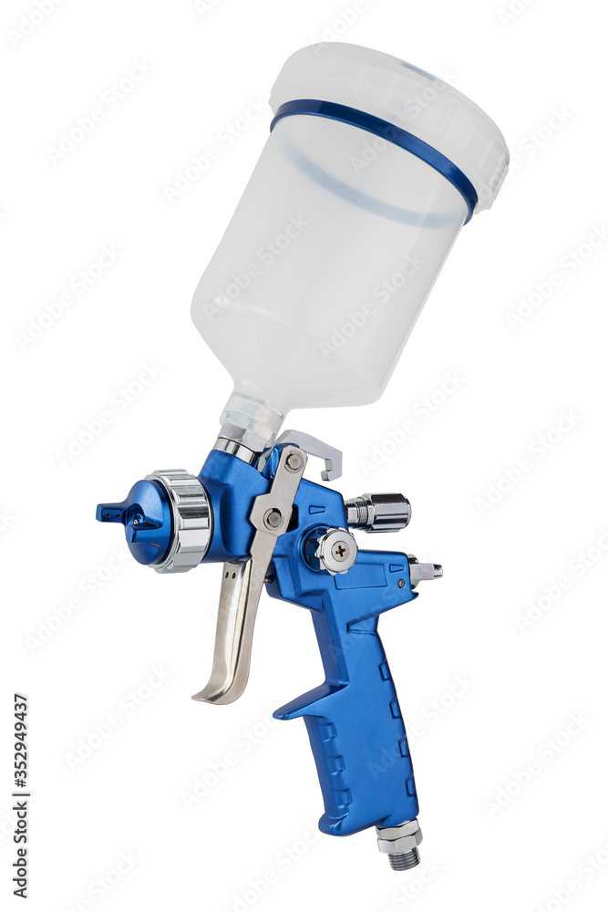 Φωτογραφία spray gun isolated on white