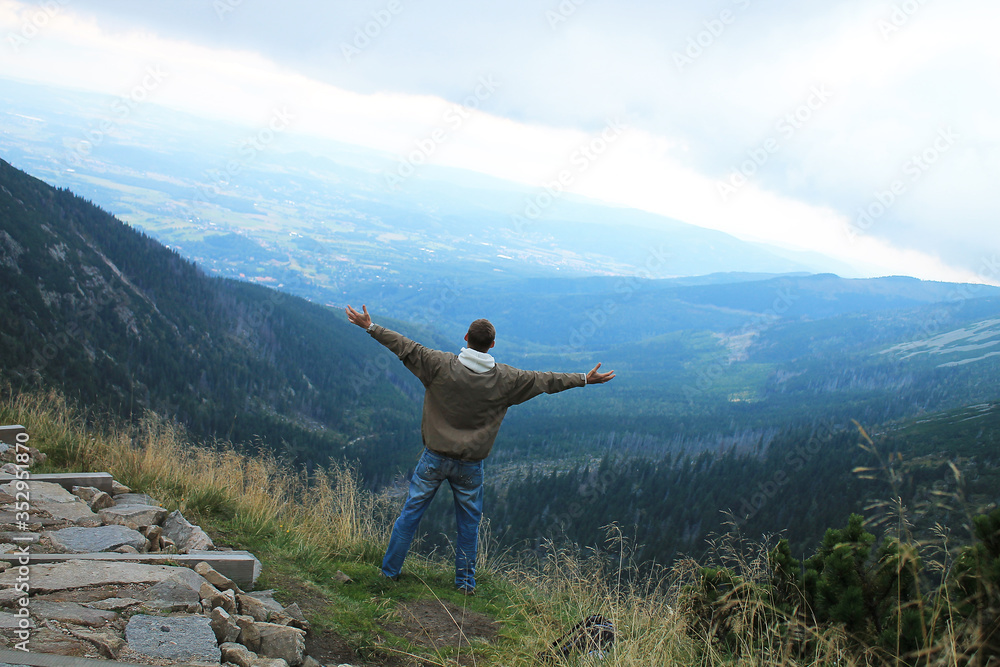 Obraz premium Relaks in the mountains.