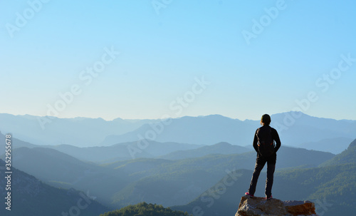 Woman in Nature 