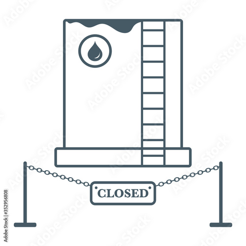 Oil industry Economic crisis WTI Market Storage