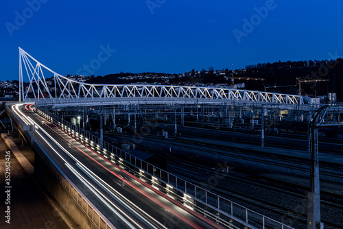 Nordenga bridge, Oslo, Norway.