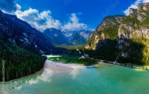 Mountain landscape in Dolomiten, Italy