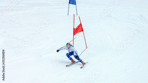 Skier on the Slope