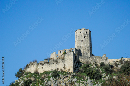 Castle in Pocitelj  Bosnia and Herzegovina