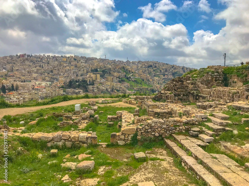 ancient ruins of the ancient city of Amman 