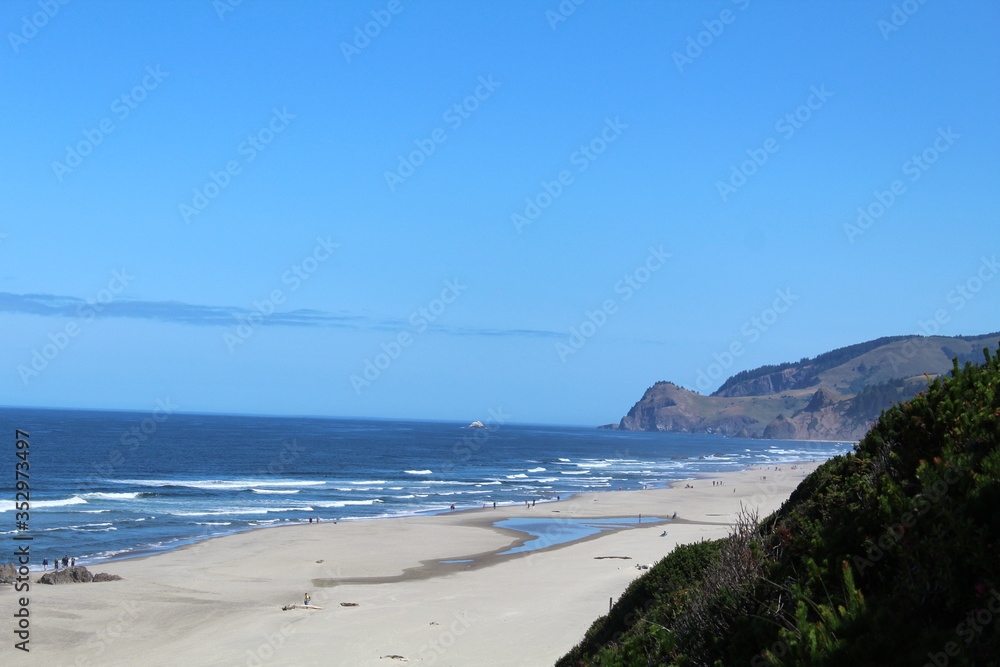 beach and sea