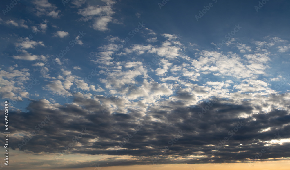 Abendhimmel mit Wolken Abendhimmel mit Wolken
