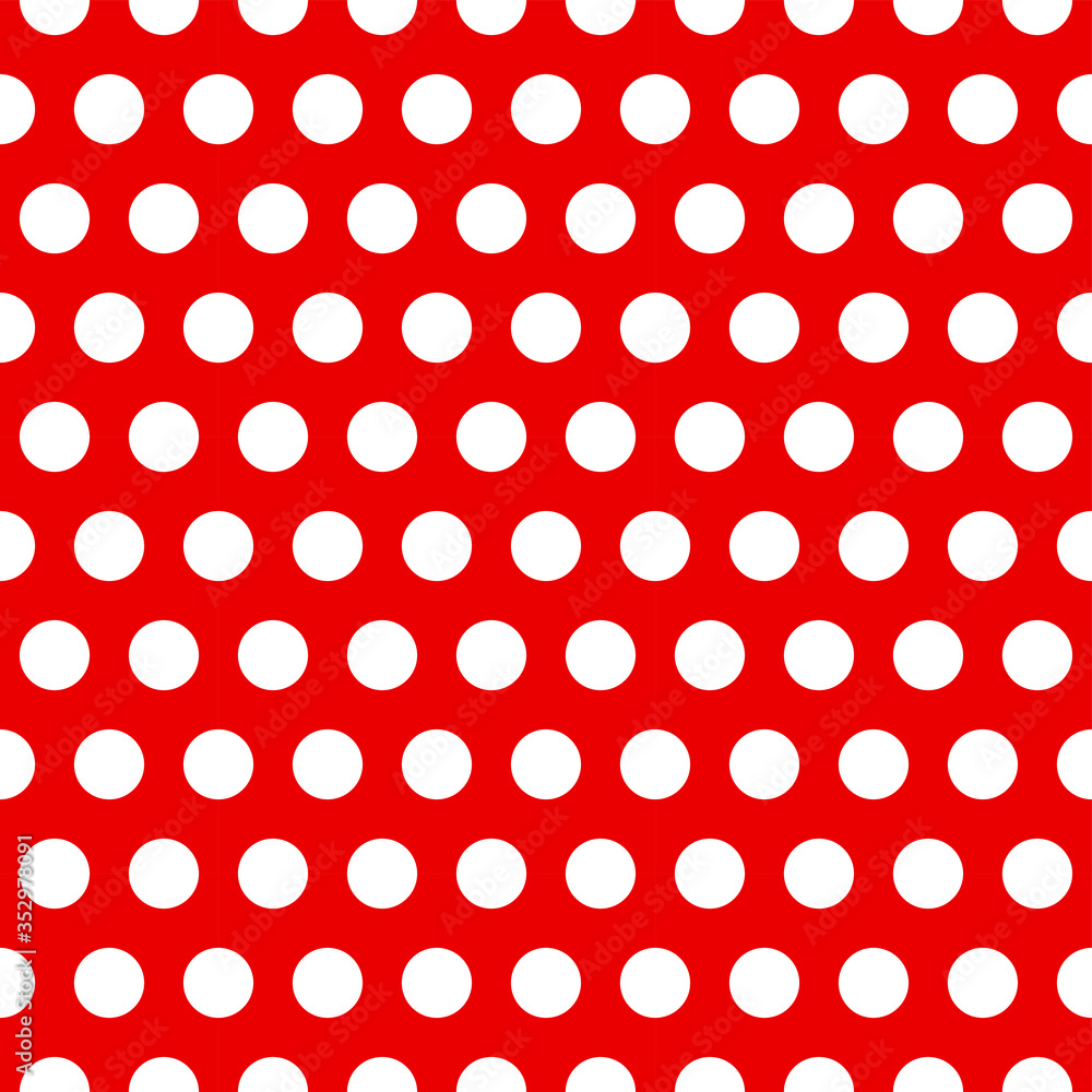 Abstract background with red circles. polka dot bubble seamless pattern vector Abstract background with red circles. polka dot bubble seamless pattern vector