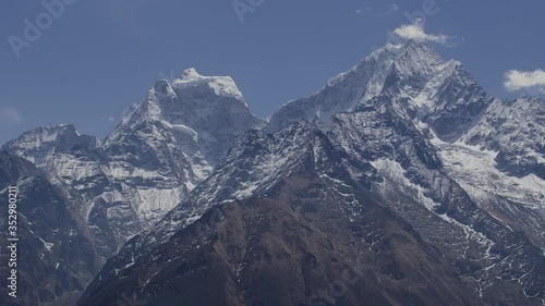 Himalayans mountains, Shot on RED Helium 8K 16Bit RAW, ProRES RED Gamma 2.2 photo