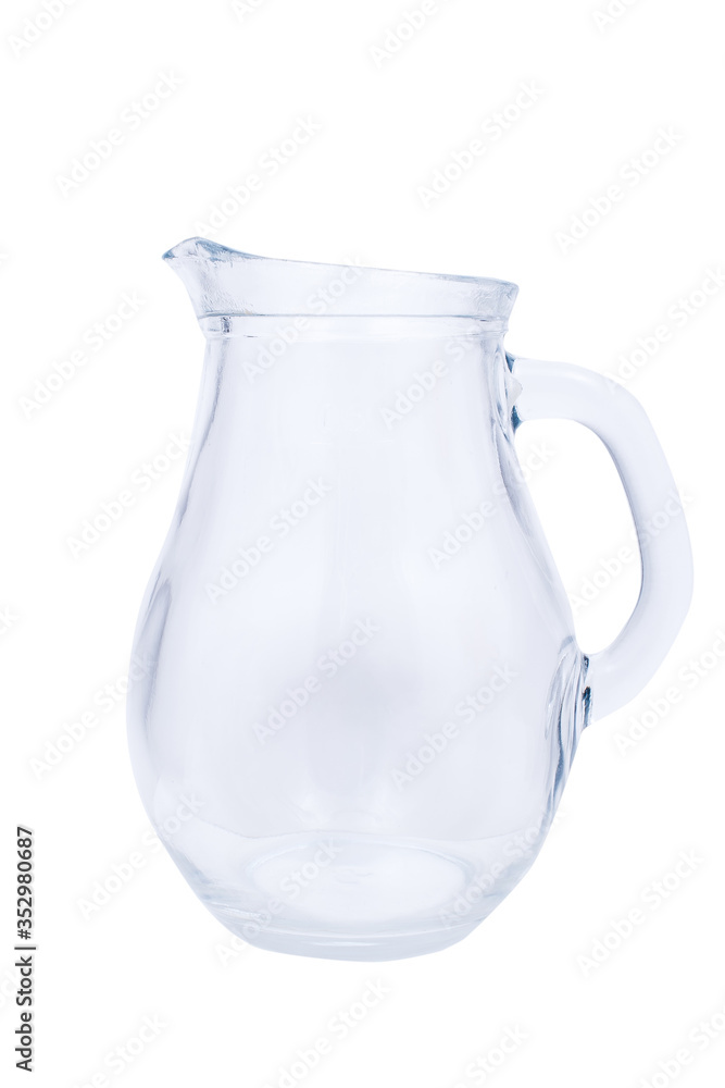 The glass for differnet drink in the bar on the white background The glass for differnet drink in the bar on the white background