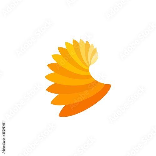 Multiply Leaf logo design vector
