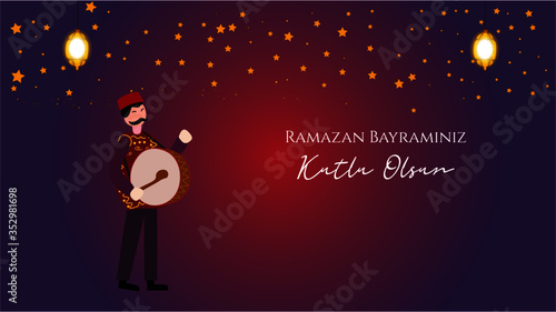 Ramazan Bayramı: Eid al-Fitr, also called the "Festival of Breaking the Fast", is a religious holiday celebrated by Muslims worldwide at the end of the month of Ramadan.