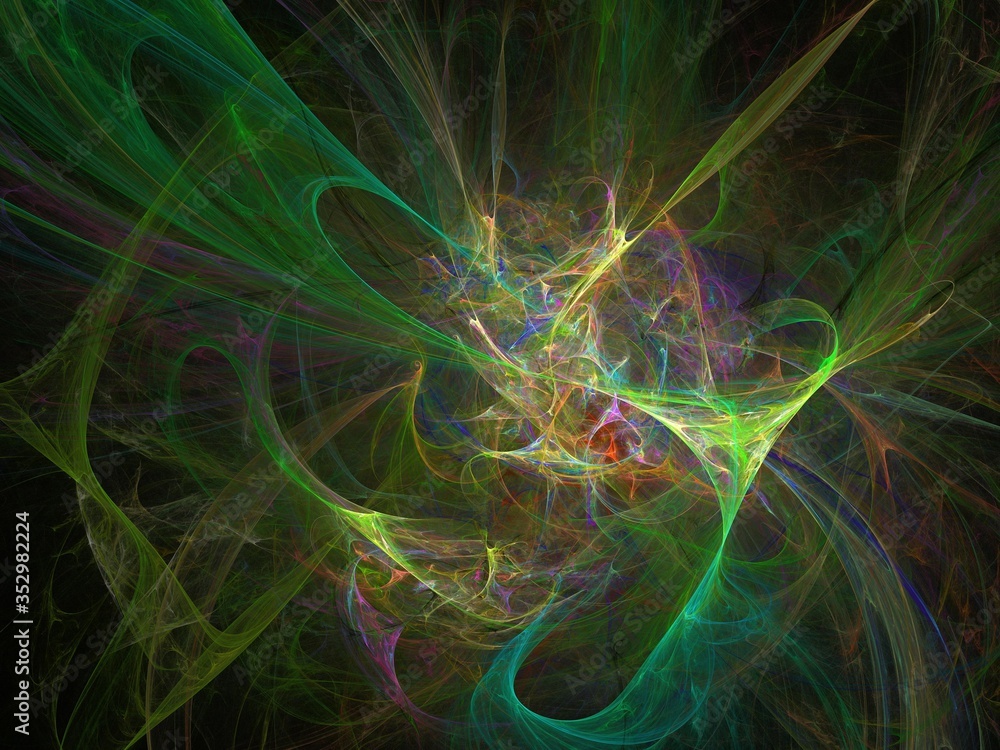 Fototapeta premium Imaginatory fractal background Image