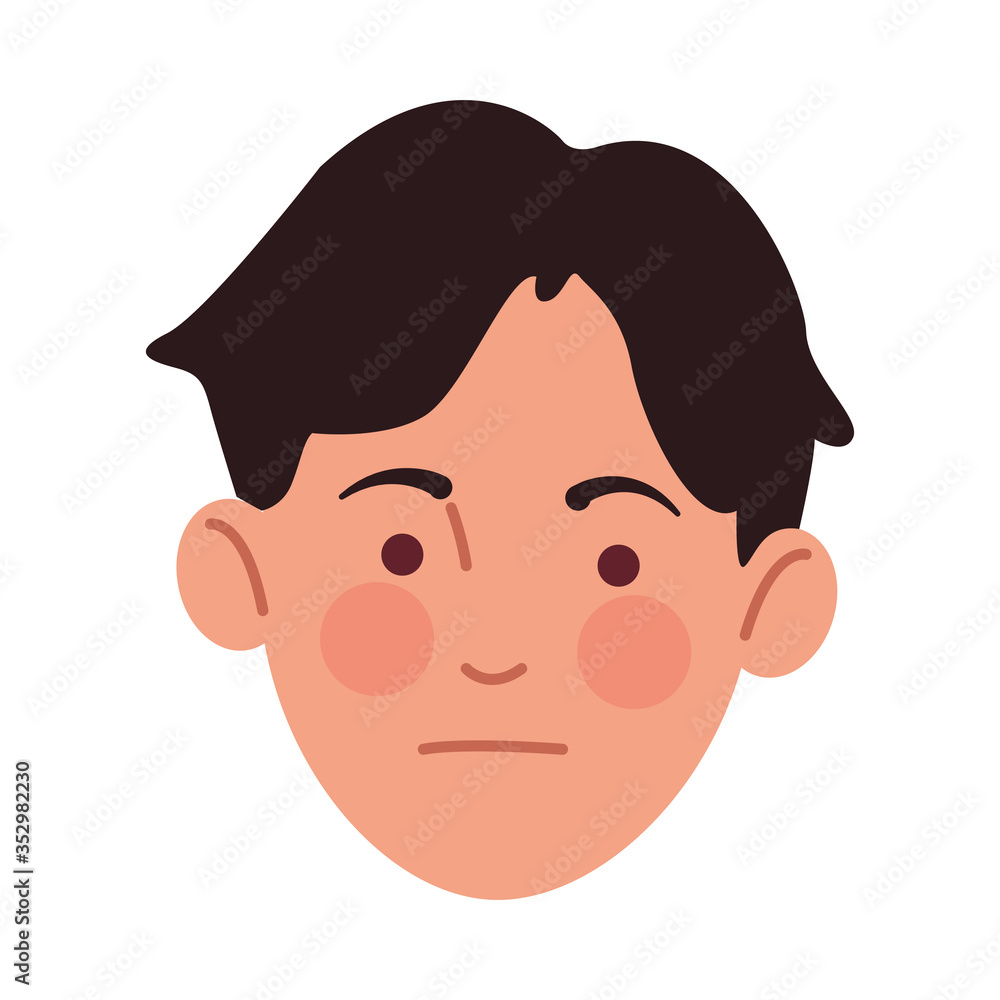 head man avatar character icon head man avatar character icon
