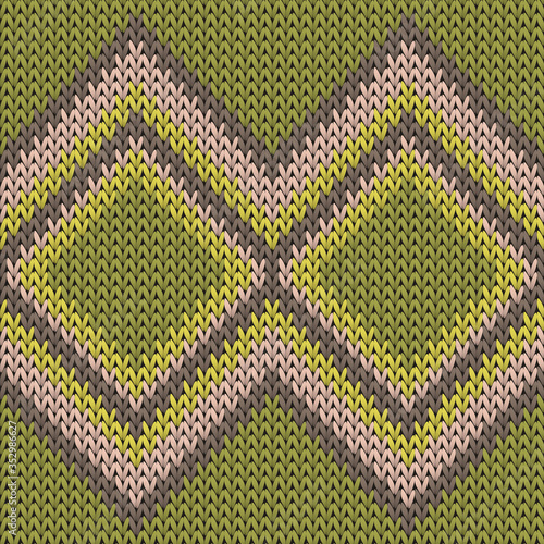 Jersey rhombus argyle christmas knit geometric 