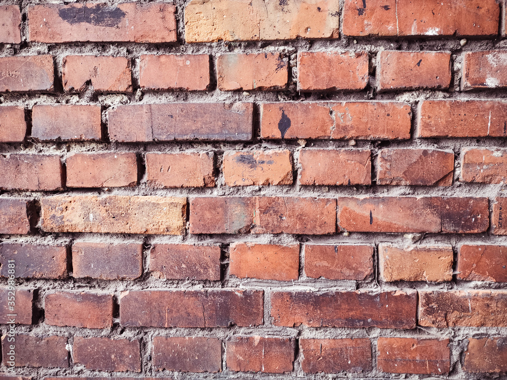old red brick wall background old red brick wall background