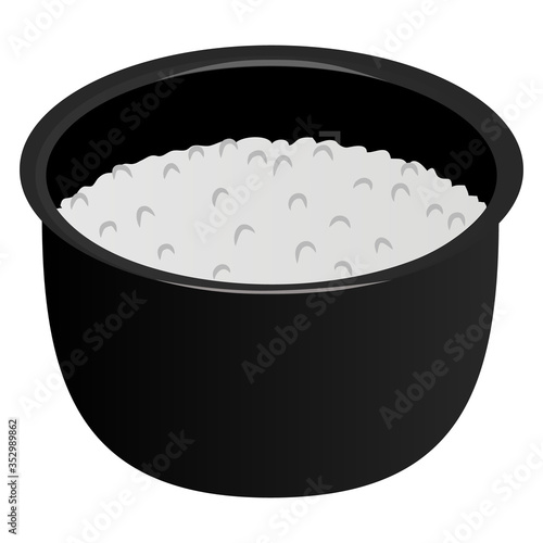 ご飯の入った内釜