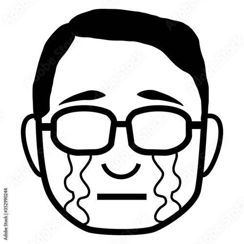 泣くおじさん