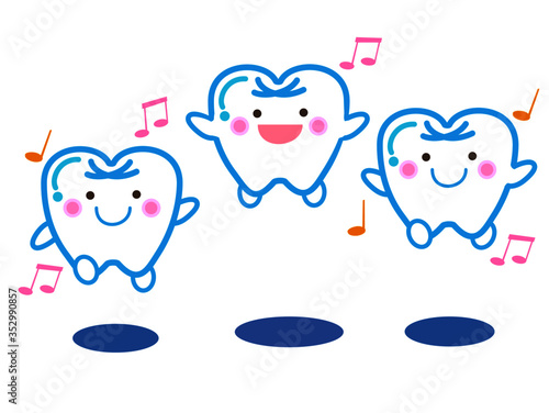 音符と歯たち