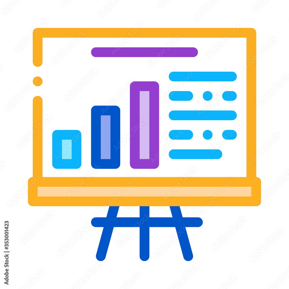 optimization study diagram chart icon vector. optimization study diagram chart sign. isolated contour symbol illustration optimization study diagram chart icon vector. optimization study diagram chart sign. isolated contour symbol illustration