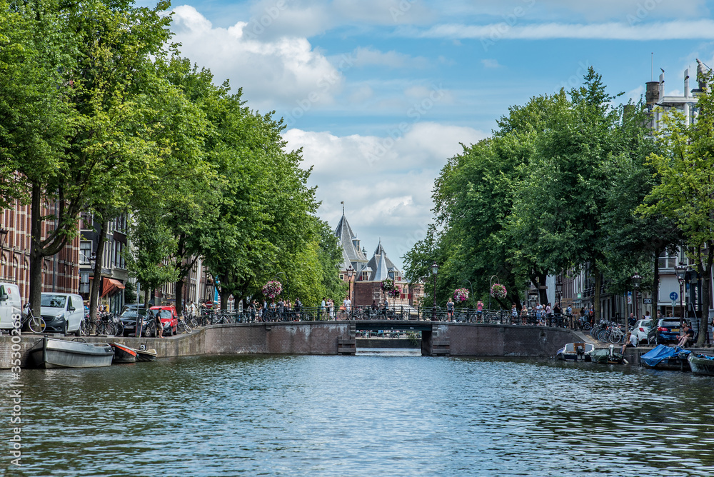 Canal in Amsterdam
