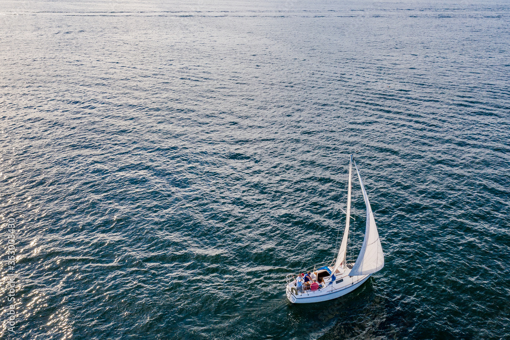 Fototapeta premium Sailboat in Beverly