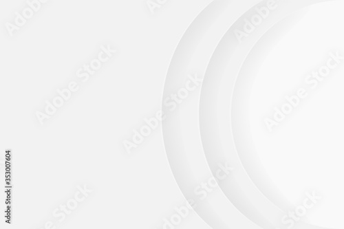 Abstract background in white and gray shades,  geometric shapes on white background, simplicity conceptual, vector image