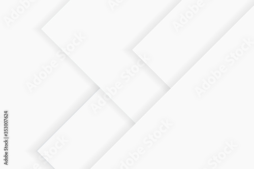 Abstract background in white and gray shades, geometric shapes on white background, simplicity conceptual, vector image