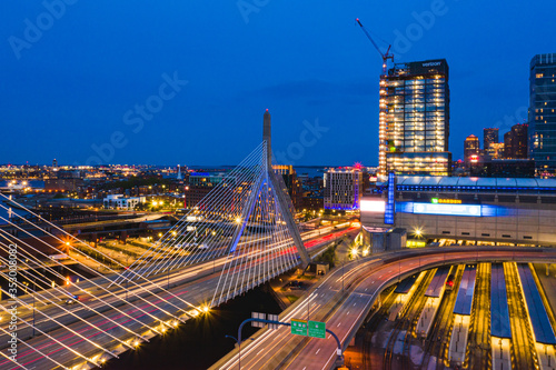 Boston in the Evening