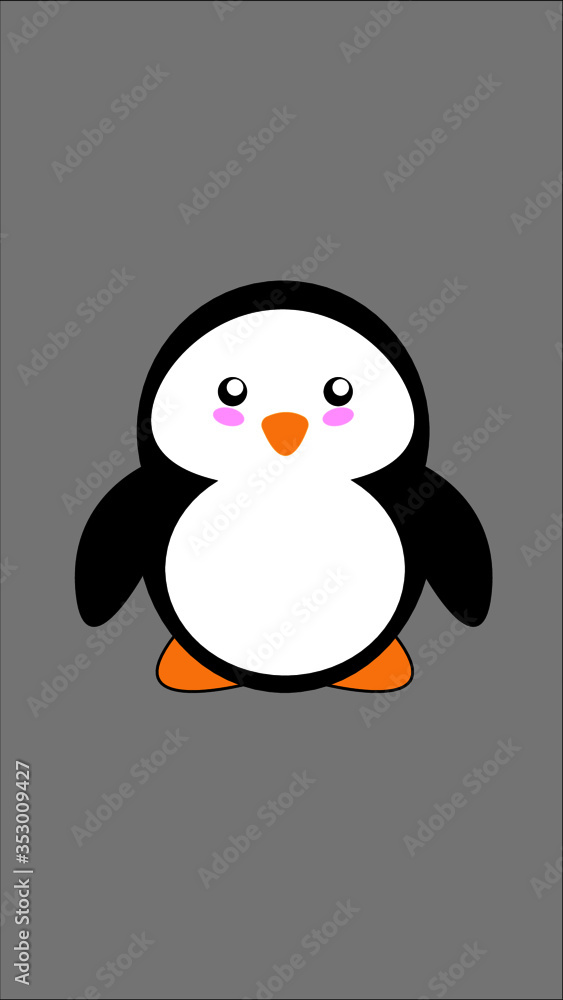 Obraz premium Penguin