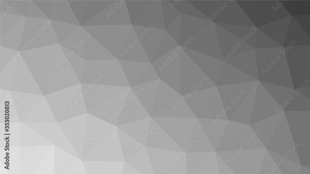 Monochrome polygonal pattern. Low poly design
Monochrome polygonal pattern. Low poly design