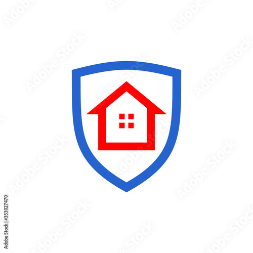 Safe at home logo design