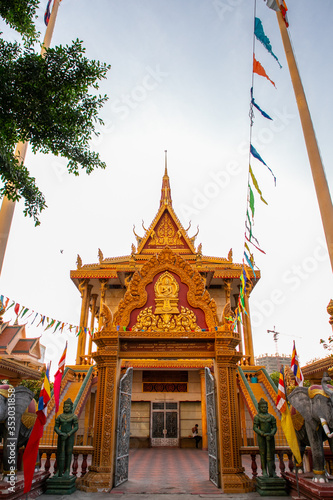 Preah Puth Mean Bon, a buddhist temple of Phnom Penh, Cambodia