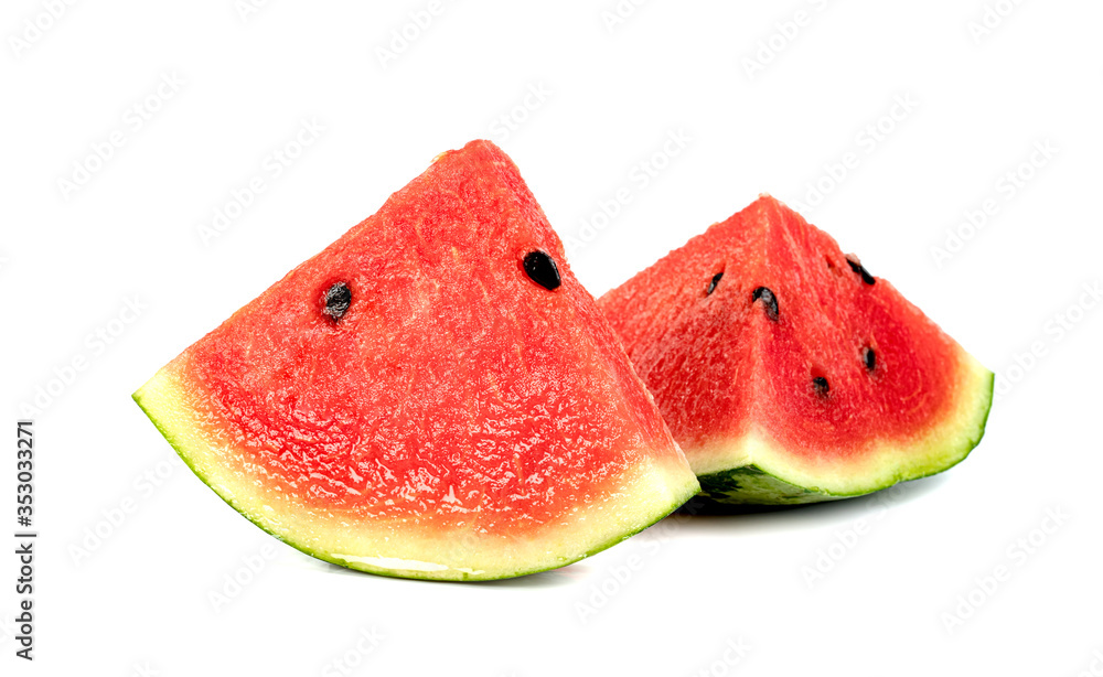 watermelon isolated on white background watermelon isolated on white background