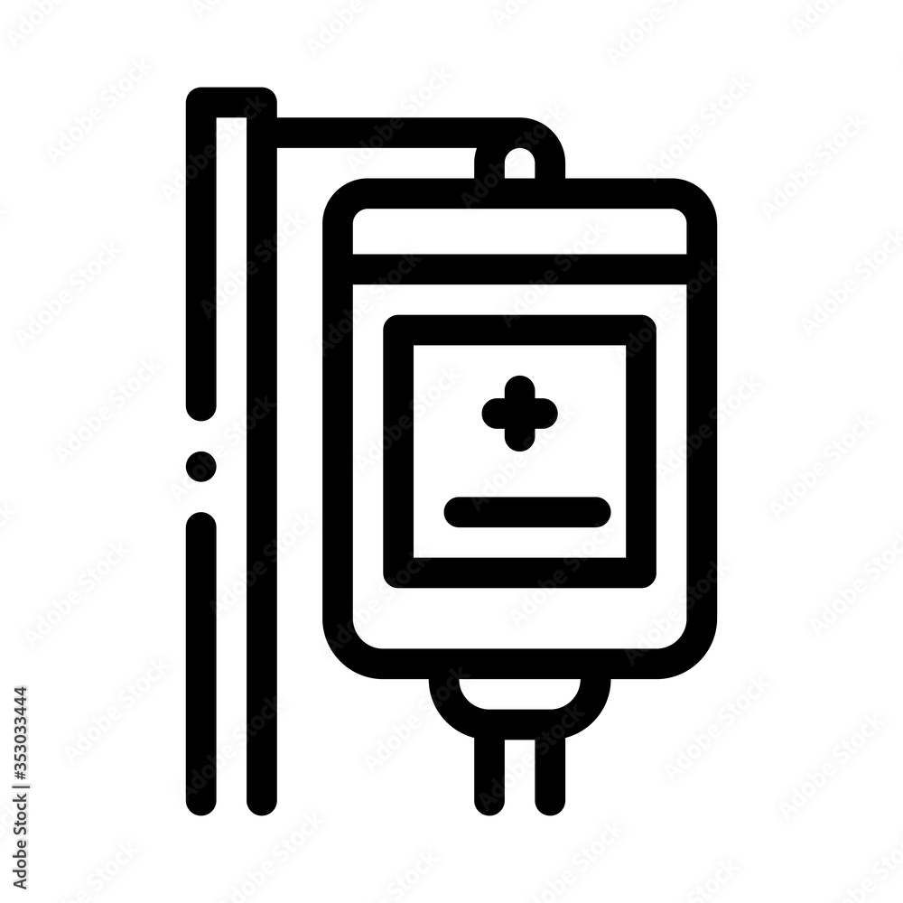 blood pumping device icon vector. blood pumping device sign. isolated contour symbol illustration blood pumping device icon vector. blood pumping device sign. isolated contour symbol illustration