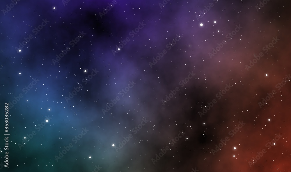 Space scape illustration graphic design background Space scape illustration graphic design background