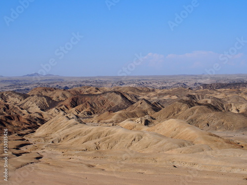 A great view point called Moon Landscape  Swakopmund  Namibia