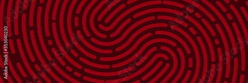 finger print red pattern