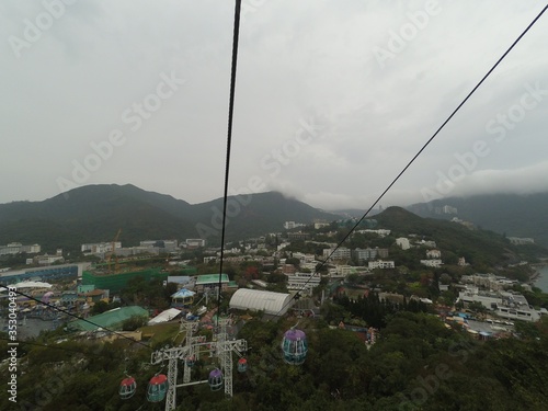 Ocean Park Hong Kong Cable Car Ride.